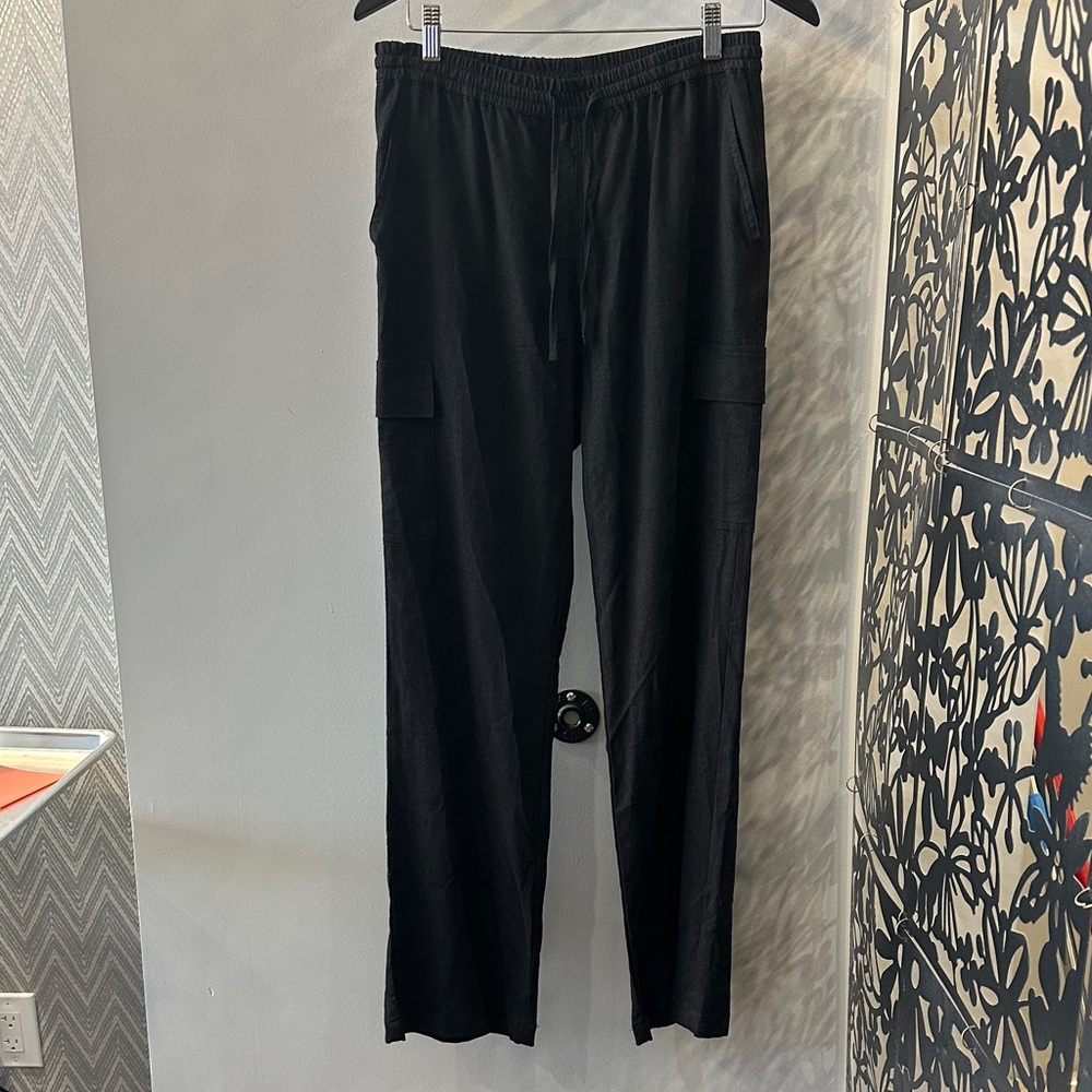Love Tree Women's Black Straight Leg Pants